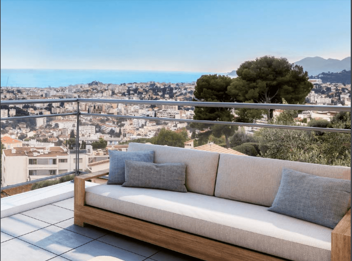 Penthouse 157M2  Cannes vue mer panoramique