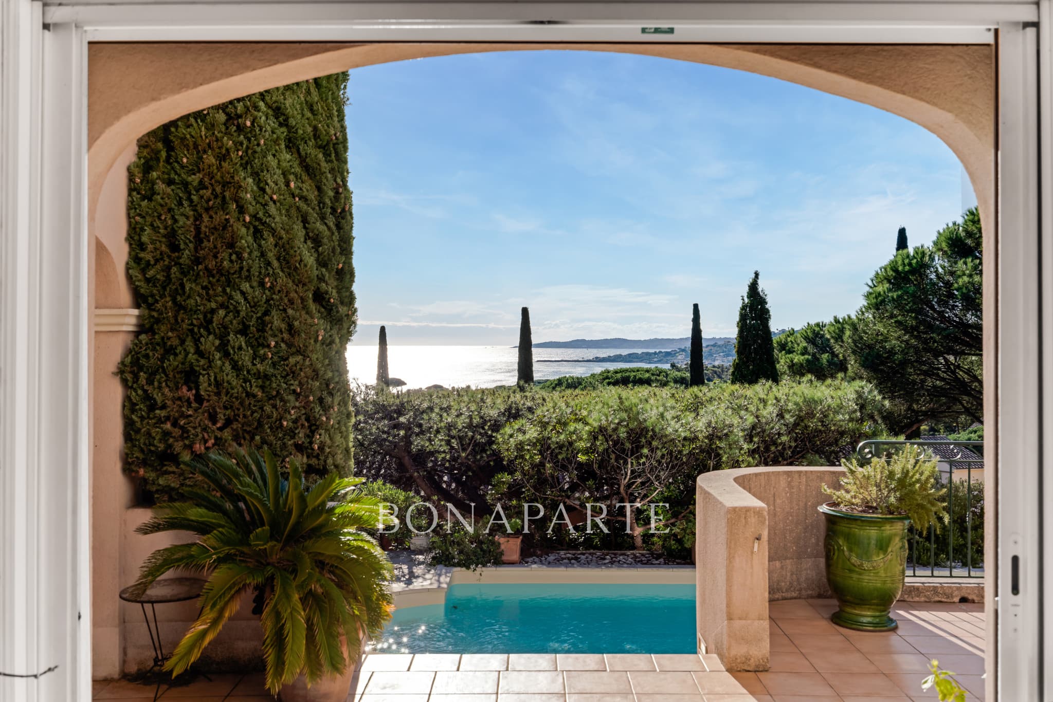 Villa vue mer à vendre proche des plages Sainte Maxime, Golf