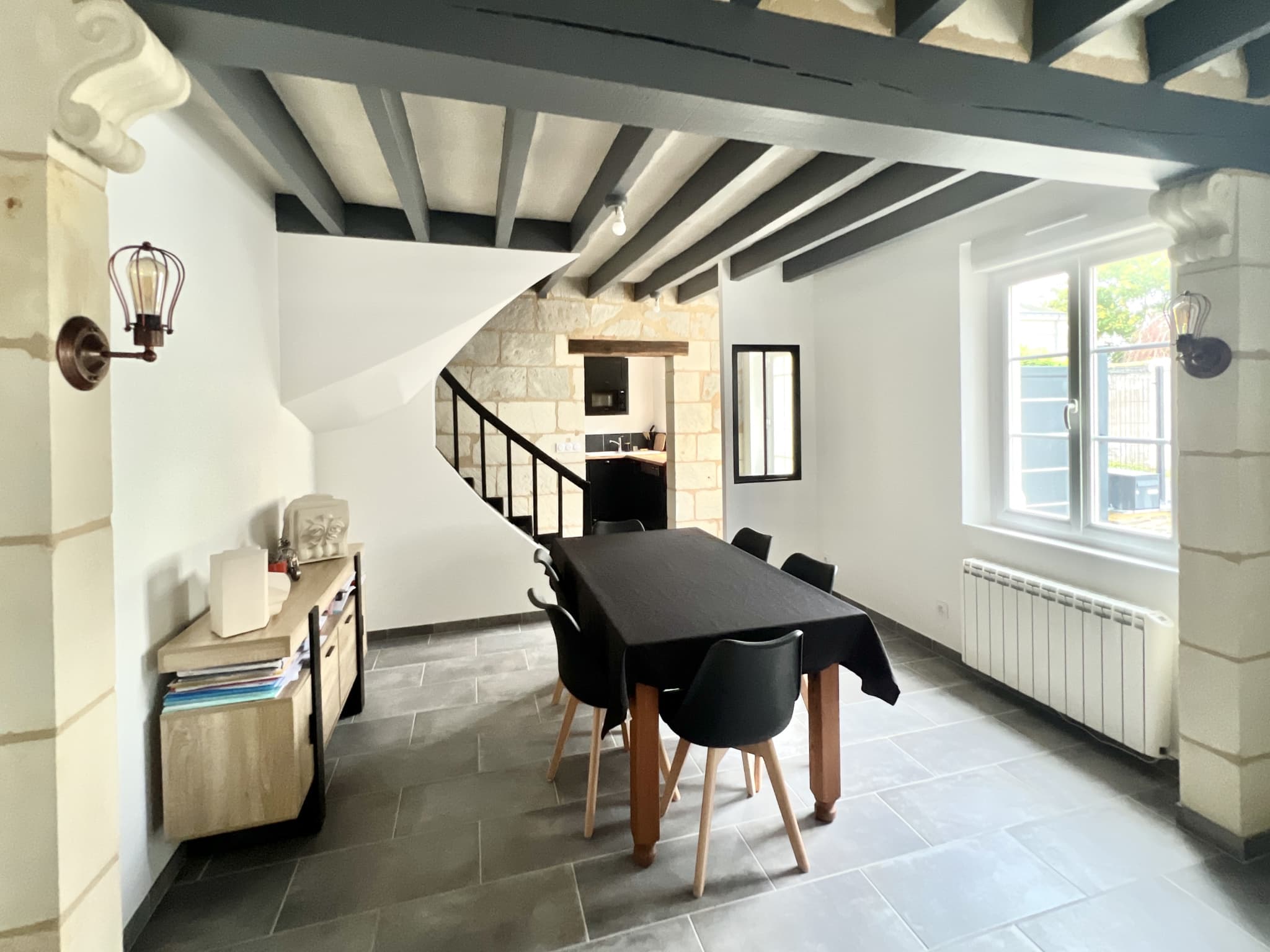 Maison rénovée avec charme à Saumur.
