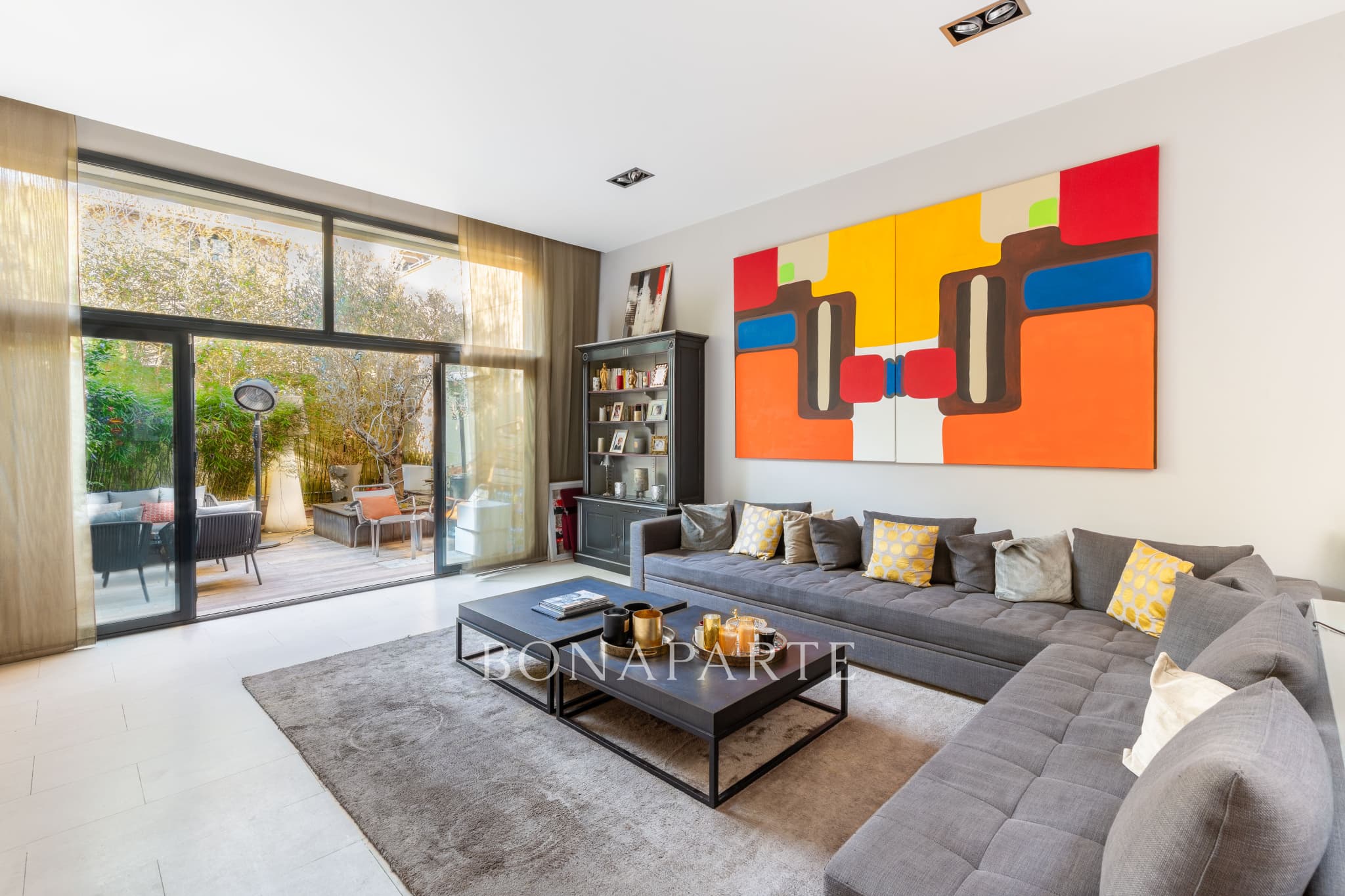 Hotel particulier avec trois terrasses