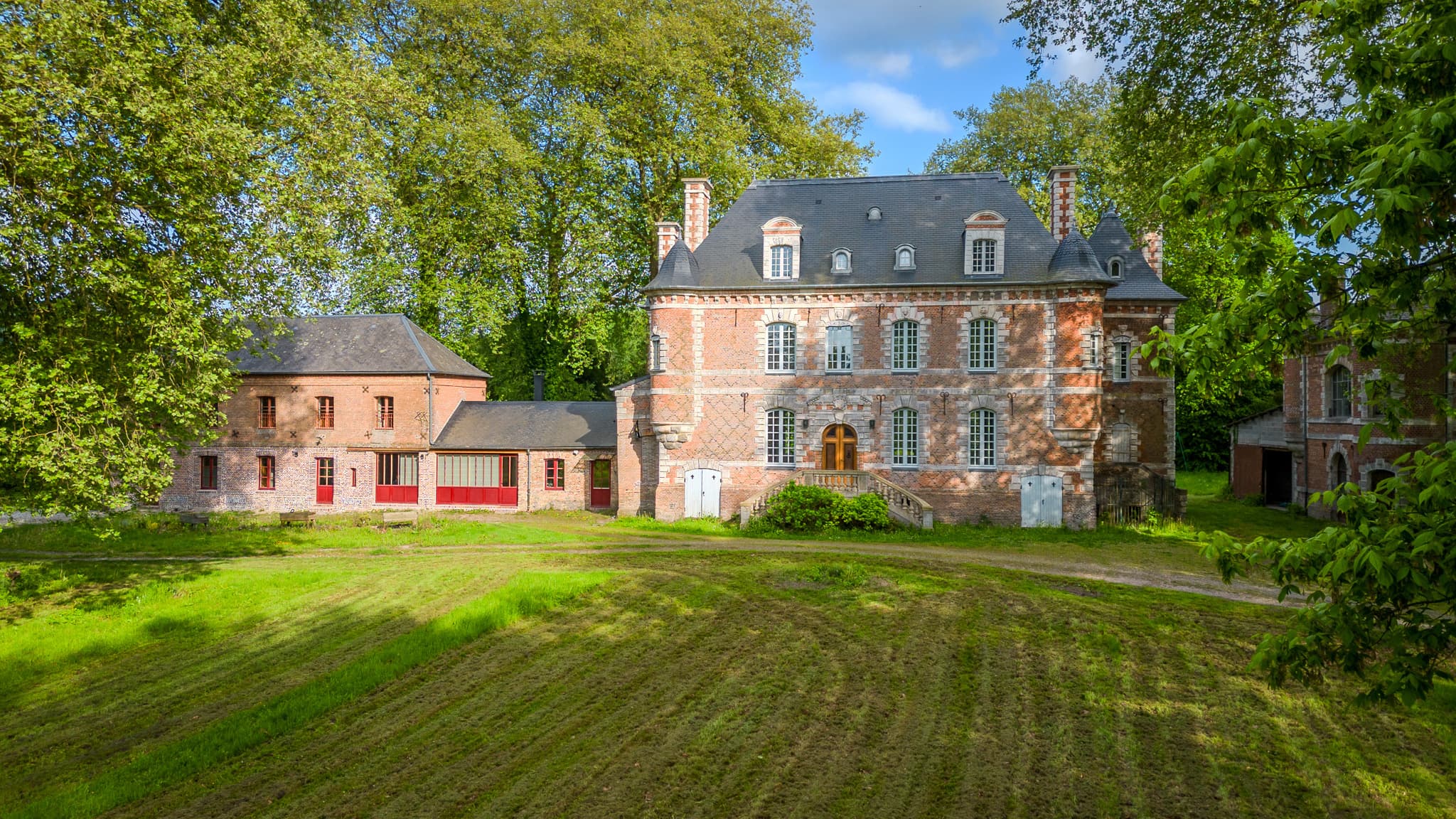 Château du XVIIe et son moulin