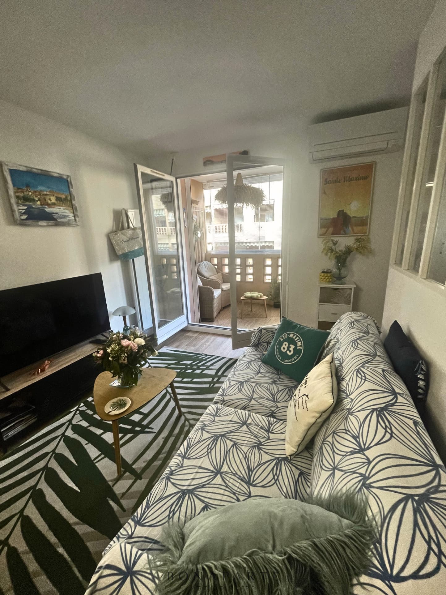 Appartement 1 chambre avec terrasse et garage en plein centr