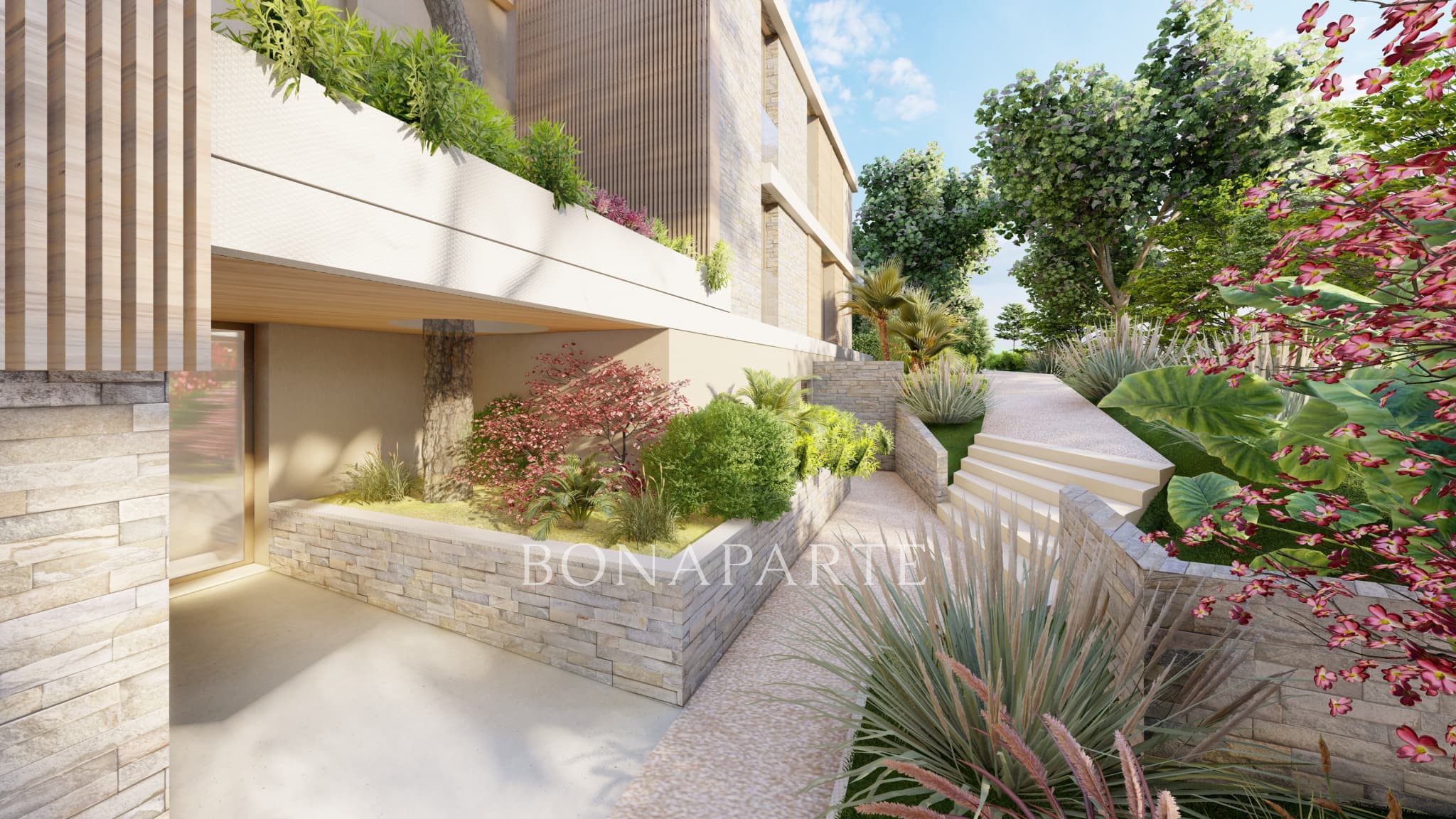 Luxurious 77m2 two-bedroom apartment located on the garden l