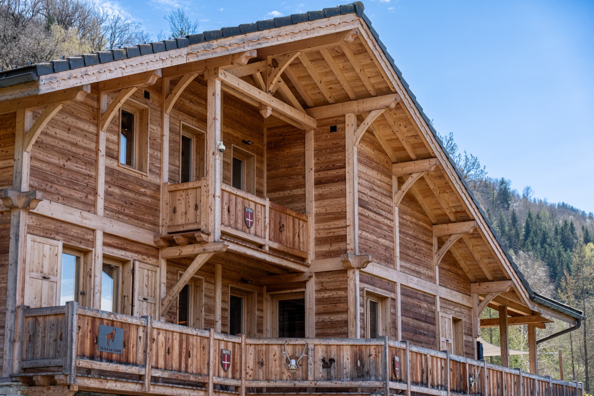 Chalet Haut de gamme :  retrouvez le luxe de l'espace, l'élé