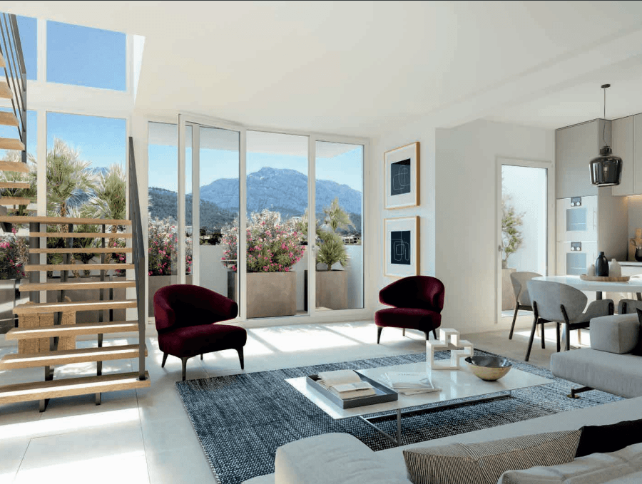 T4 Duplex Vue mer 13008 vieille chapelle