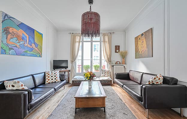 Appartement haussmannien accompagné par Charlotte Molina