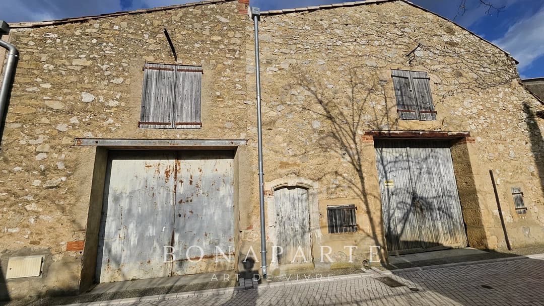 Ancienne cave vigneronne en pierre – 275 m² – toiture neuve – fort potentiel – proche Saint-Chinian - Photo 2