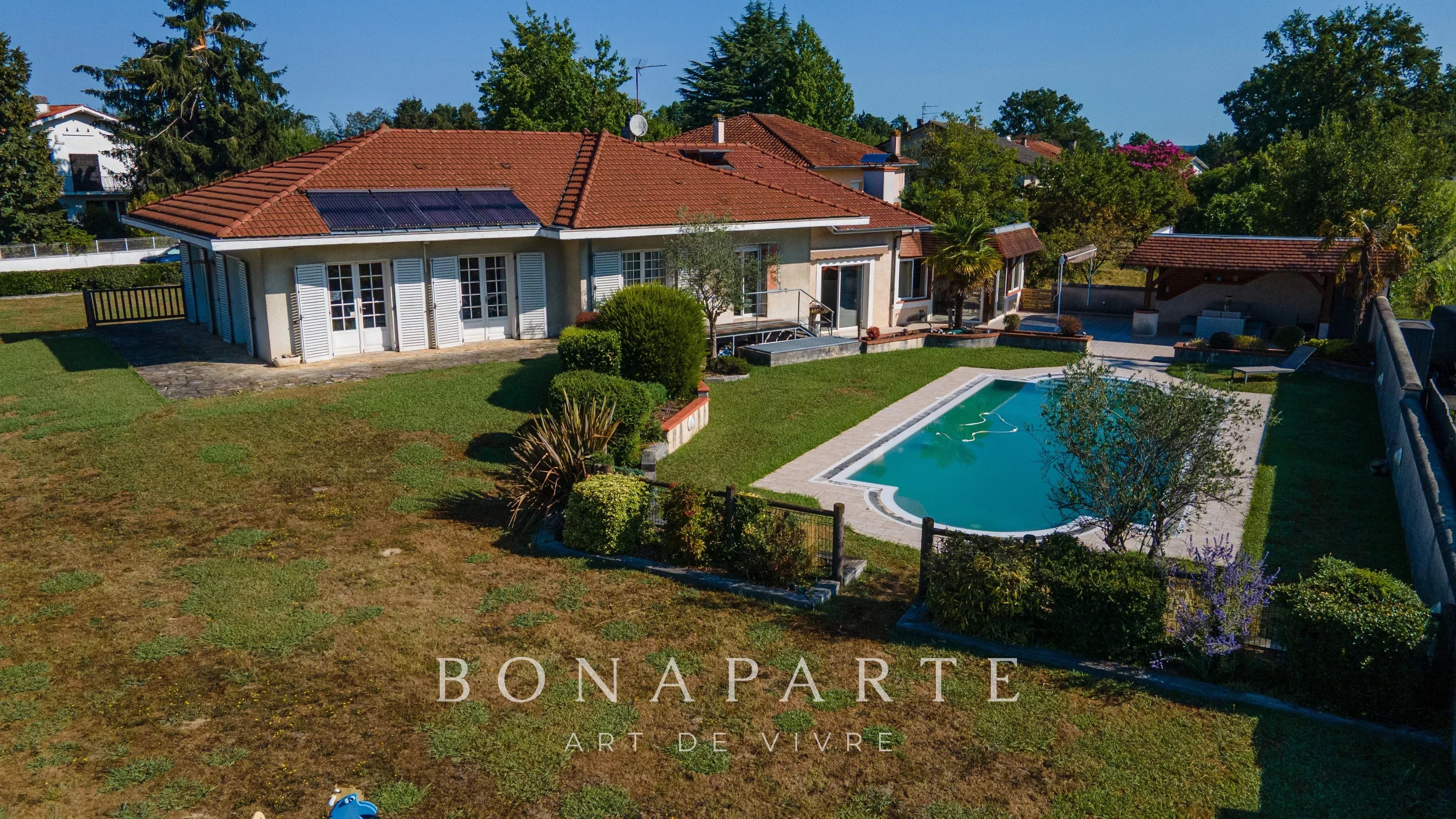 Haut d'Aressy – Maison plain-pied avec vue Pyrénées - Photo 1