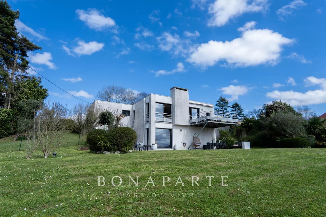 MORLAÀS – MAISON CONTEMPORAINE – VUE PANORAMIQUE PYRENEES - Photo 2