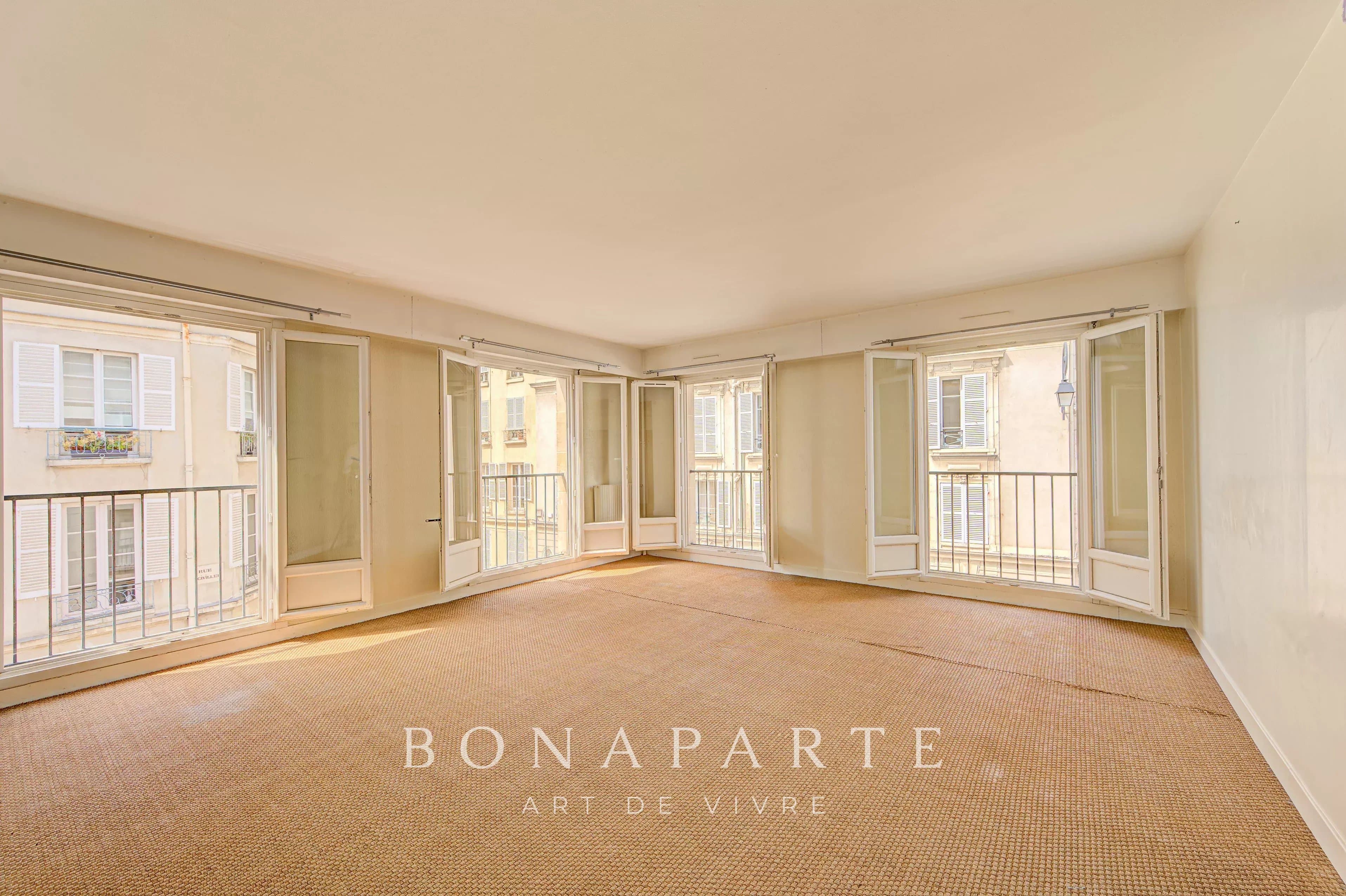 VERSAILLES - ENTRE CHÂTEAU ET MARCHÉ NOTRE-DAME – 115 M² – 3 CHAMBRES – 2 PARKINGS EN SOUS-SOL - Photo 6
