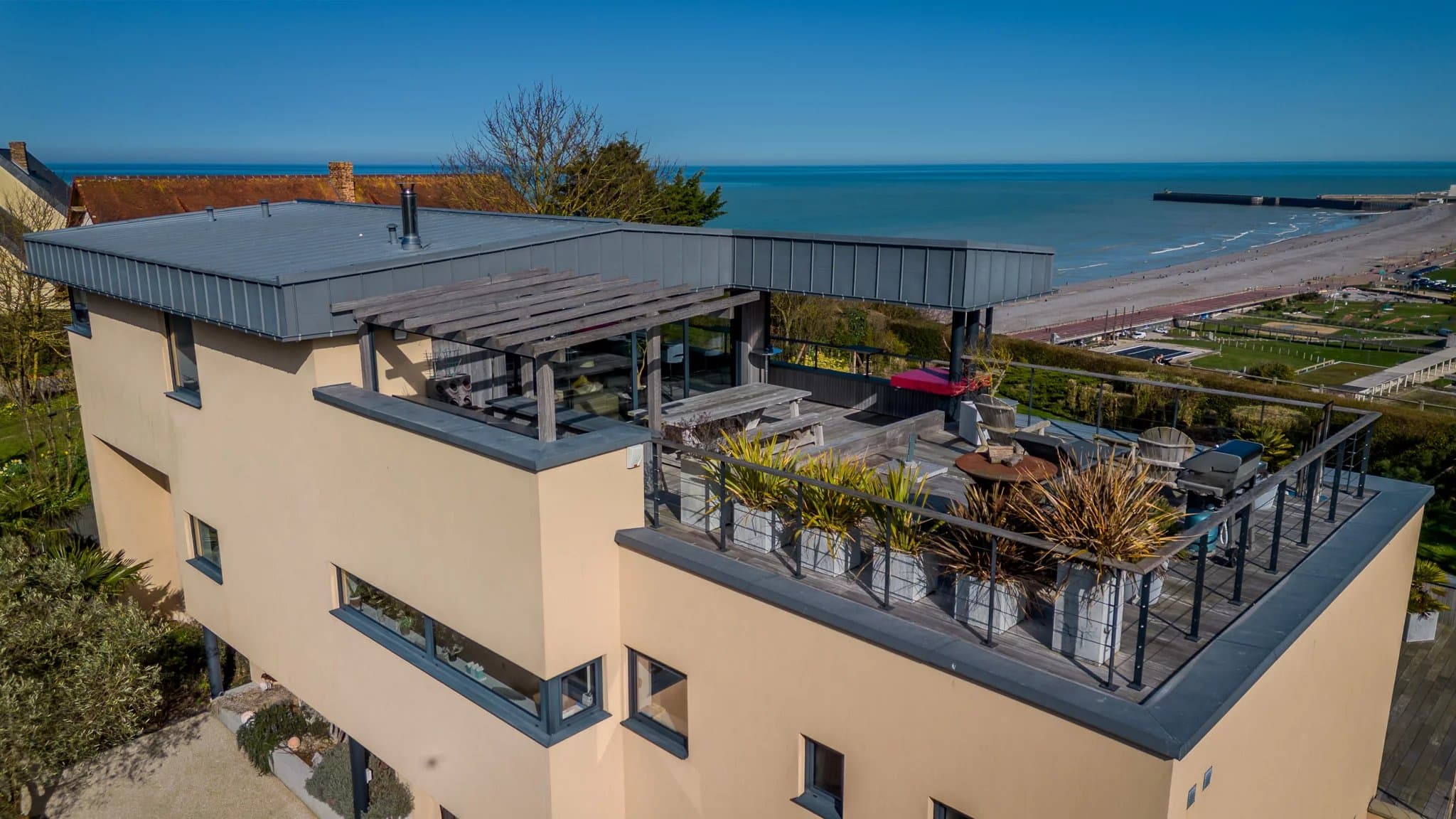 DIEPPE - VILLA CONTEMPORAINE - VUE MER ET CHATEAU - Photo 13