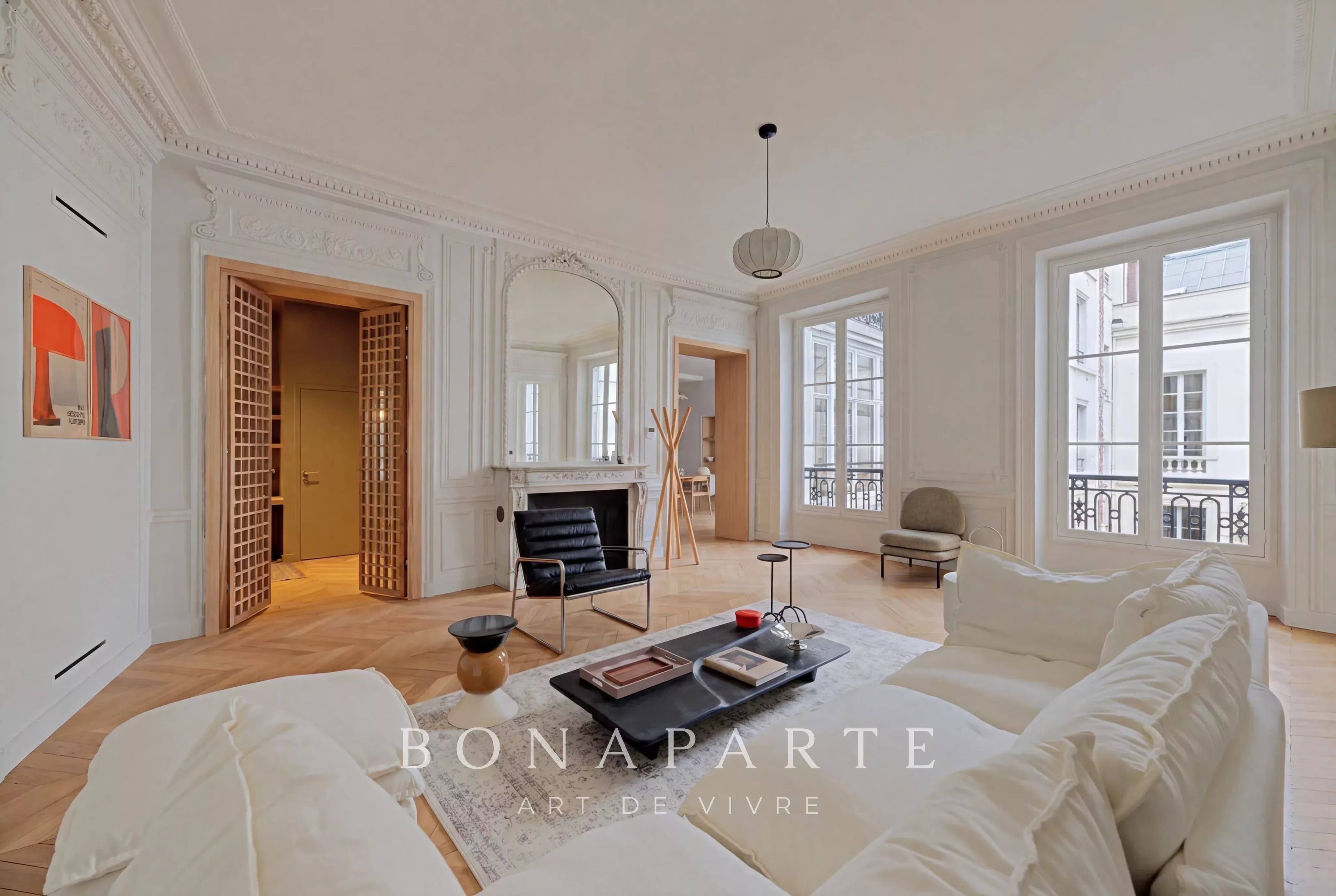 Appartement entièrement rénové par architecte