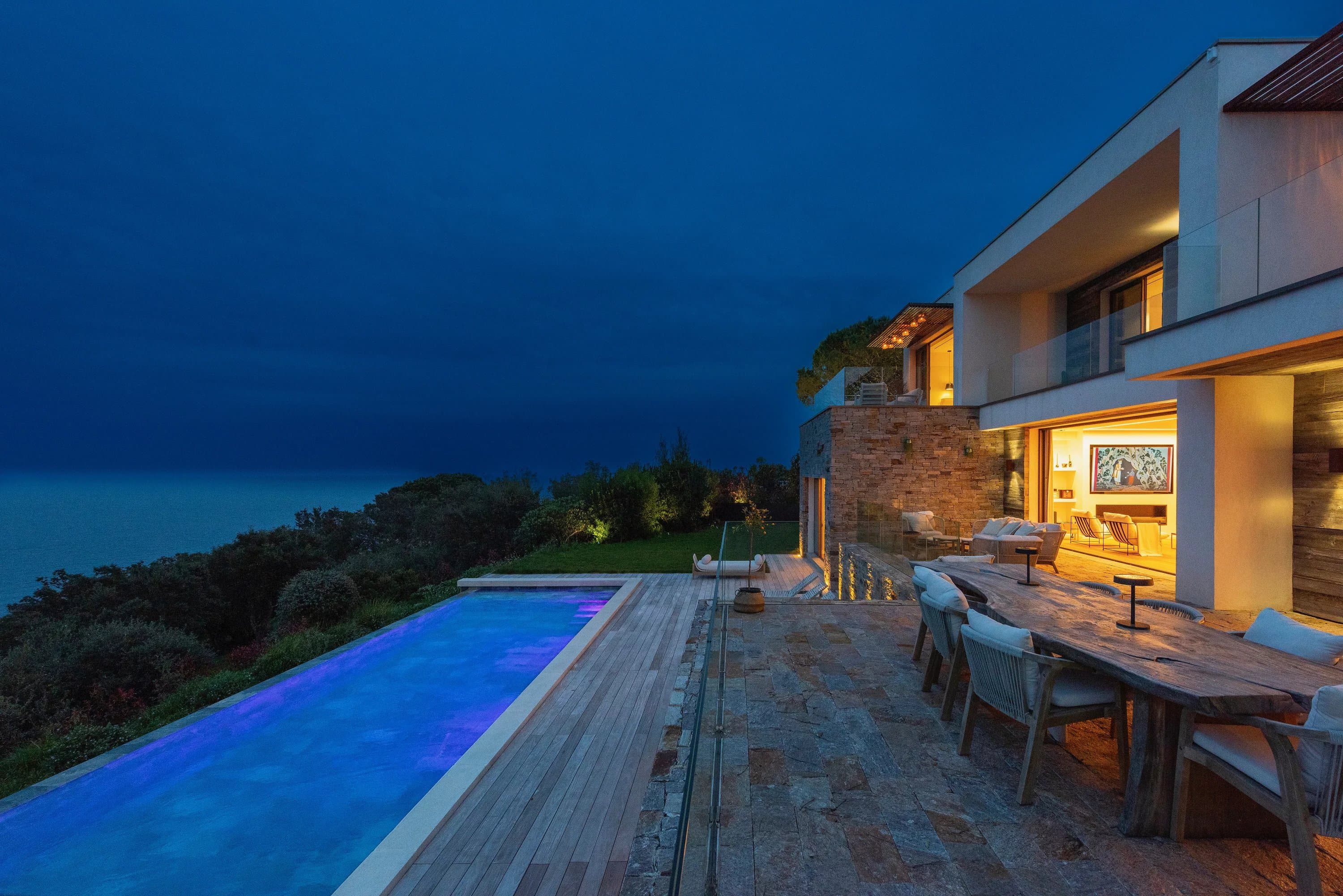 VILLA CONTEMPORAINE VUE MER PANORAMIQUE - Photo 14