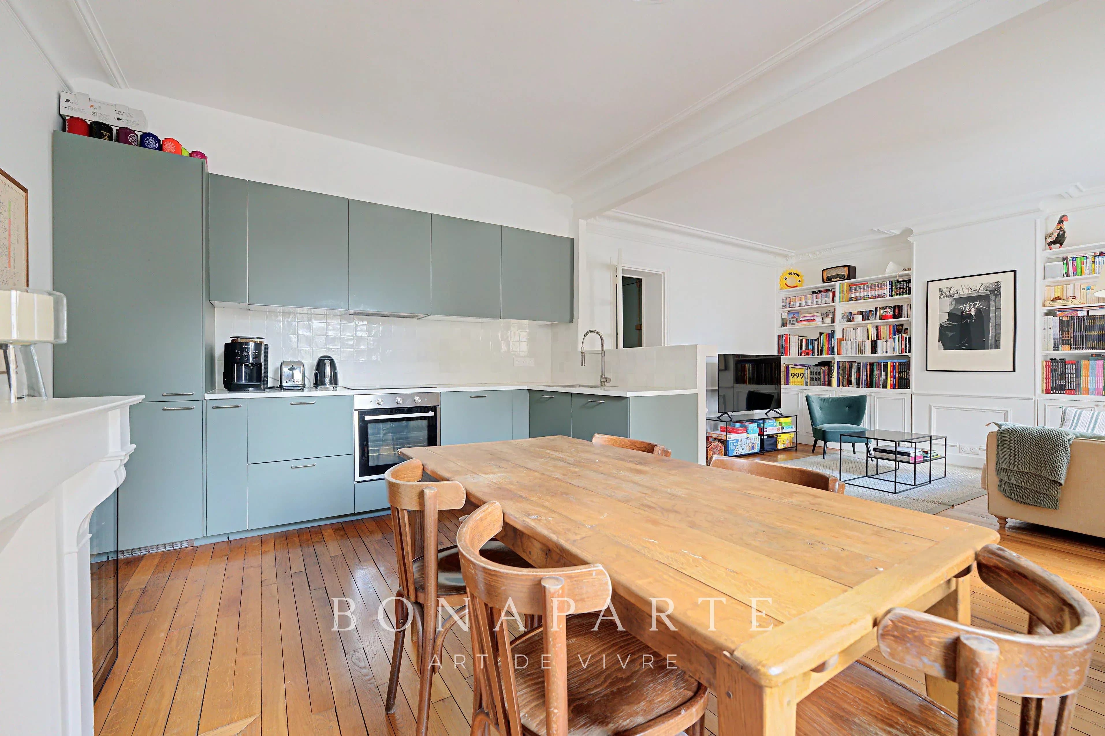 Trois pièces traversant entièrement rénové par architecte - Photo 6