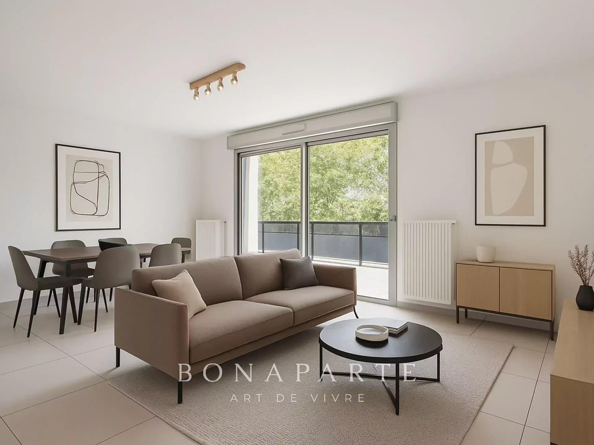 Appartement 3 pièces avec terrasse et parking à Ferney-Voltaire