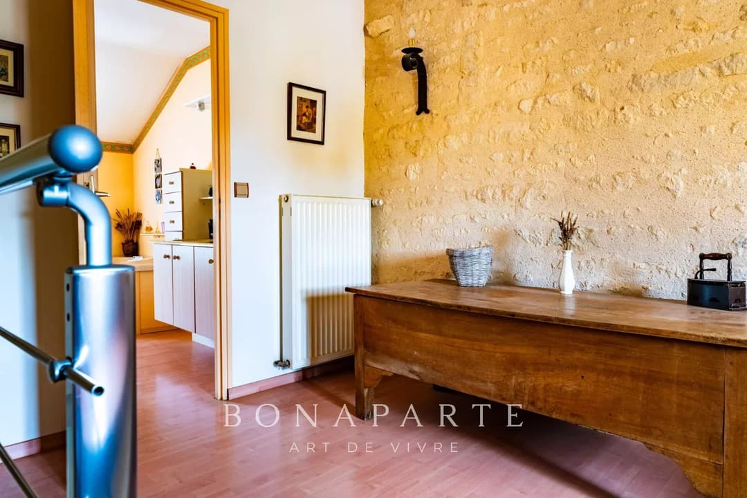 Authentique grange transformée en demeure chaleureuse, au centre du village - Photo 14