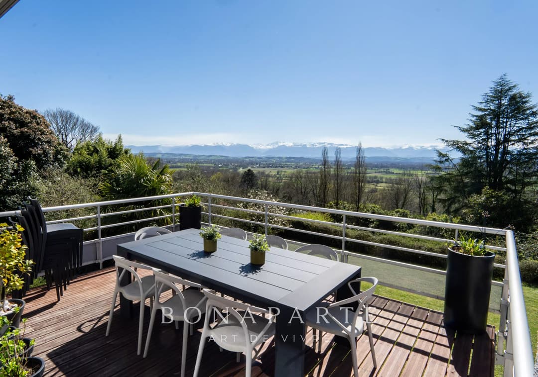 MORLAÀS – MAISON CONTEMPORAINE – VUE PANORAMIQUE PYRENEES - Photo 15