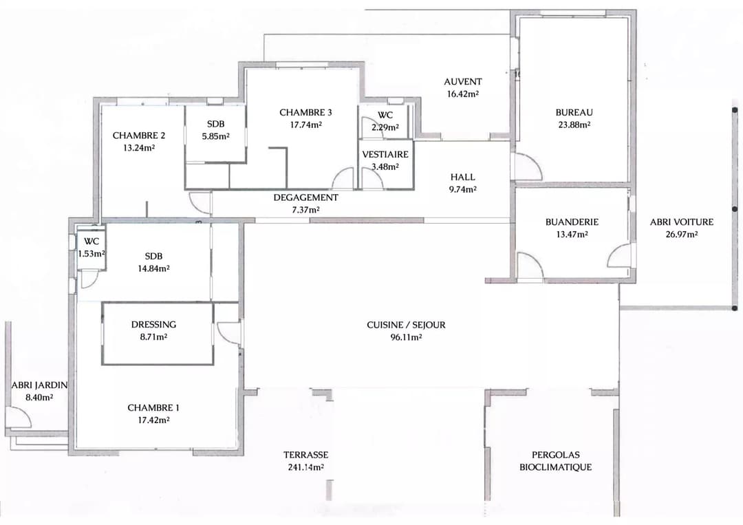 Propriété d’exception avec vue mer et espace bien-être – Saint-Gély-du-Fesc - Photo 13