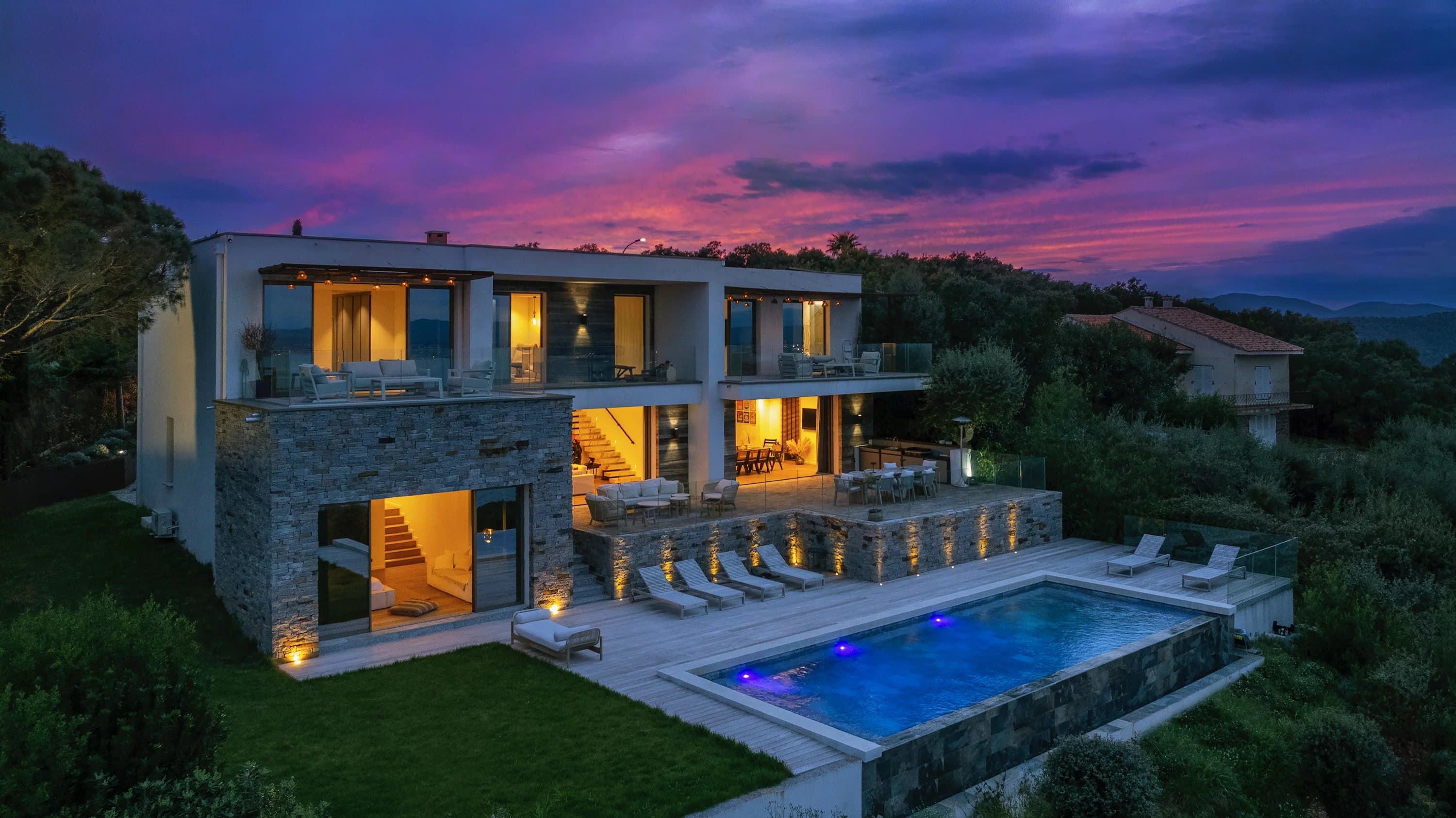 VILLA CONTEMPORAINE VUE MER PANORAMIQUE - Photo 6