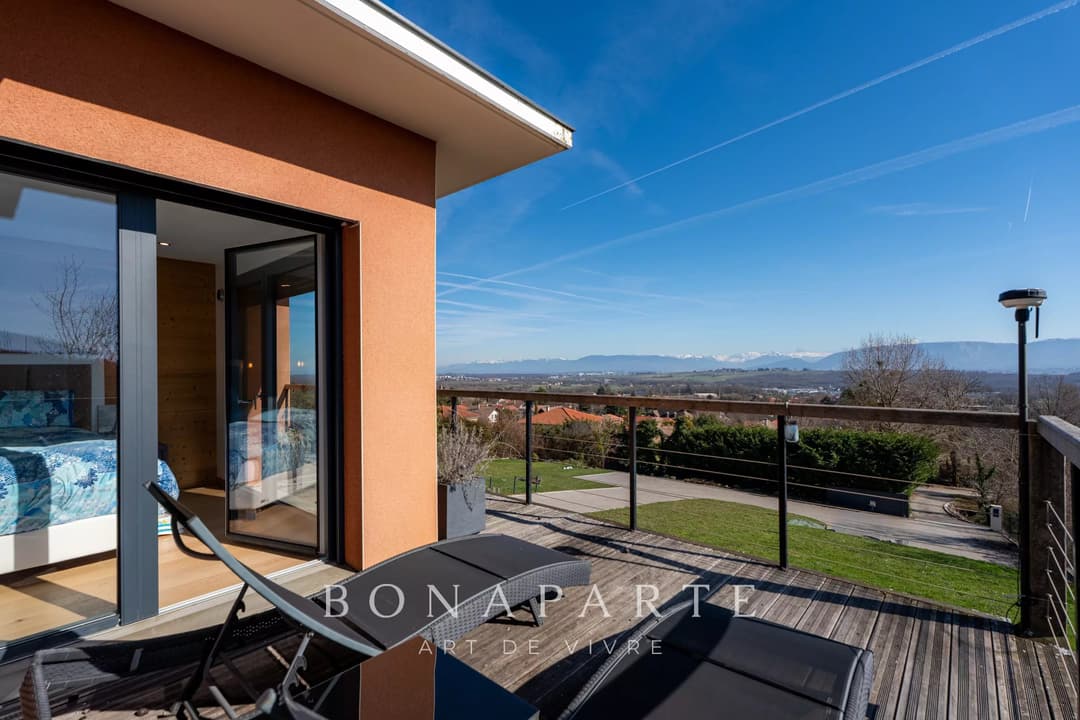THOIRY - PROPRIETE CONTEMPORAINE - VUE SUR LES ALPES - Photo 11