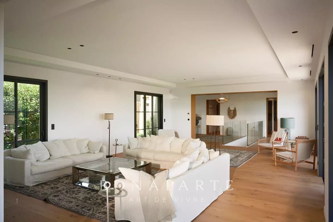 GRIMAUD - VILLA CONTEMPORAINE - VUE MER ET CHATEAU - Photo 7