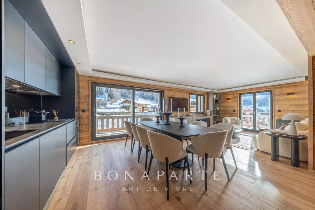 Superbe appartement meublé à Megève, 4 chambres - Photo 7