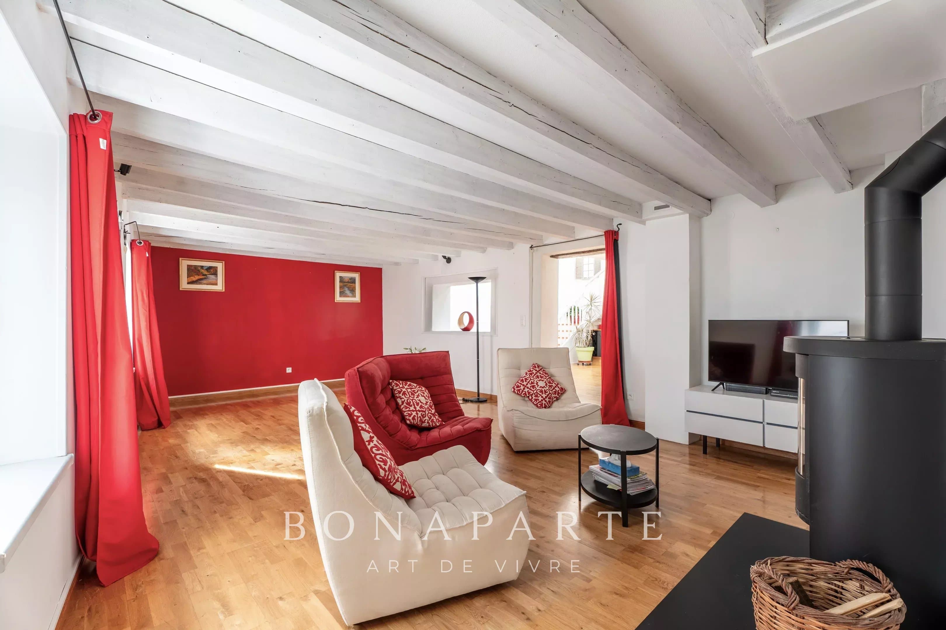 PÉRON, MAISON P7 AVEC NOMBREUSES ANNEXES, CHARME AUTHENTIQUE - Photo 6