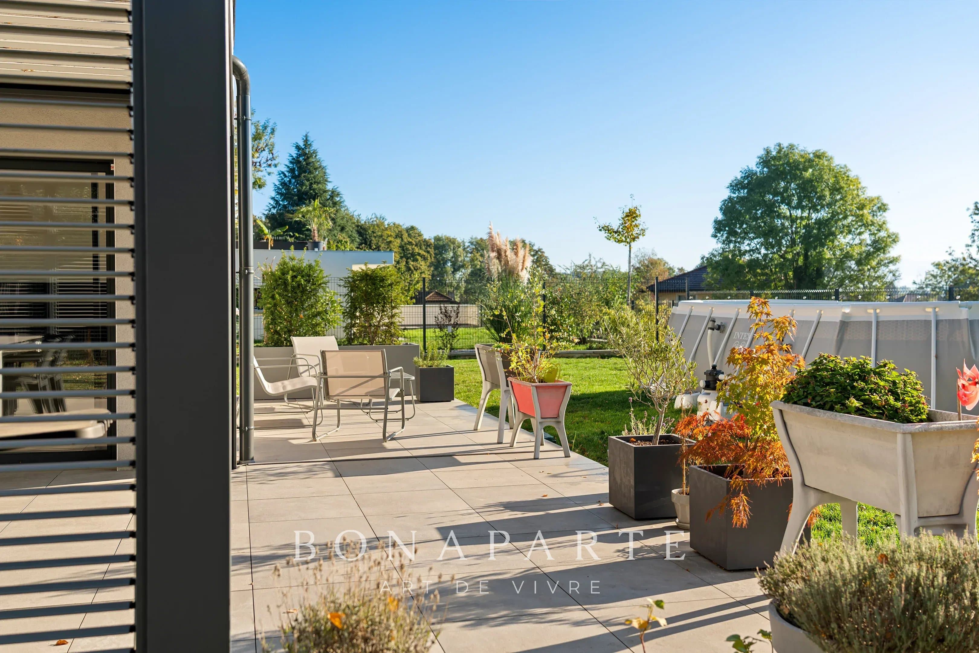 PRÉVESSIN-MOËNS - MAISON INDIVIDUELLE P7 - VUE MONT-BLANC - Photo 4