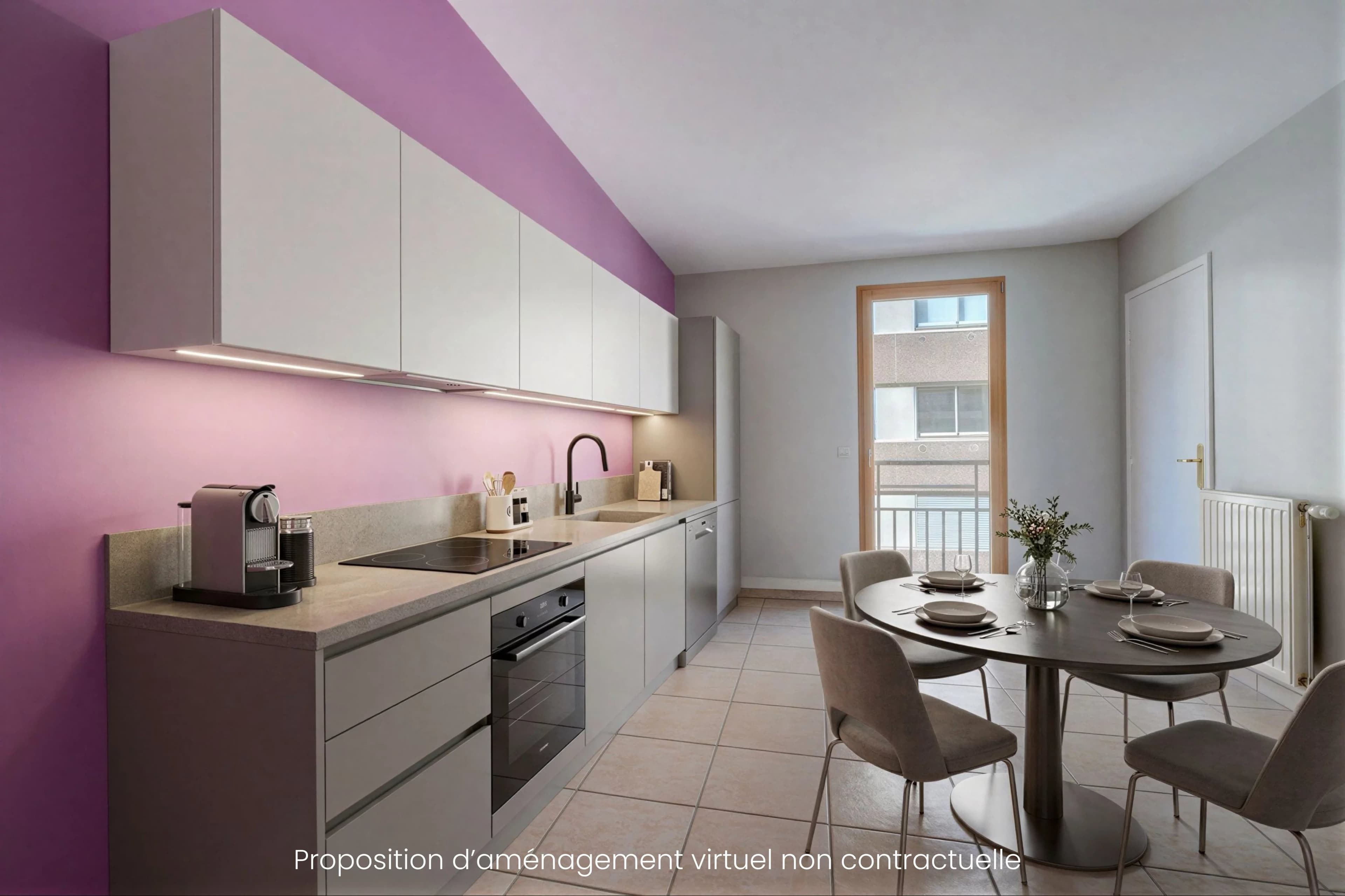 VILLEURBANNE / GRATTECIEL - APPARTEMENT / 3 CHAMBRES - GRAND BALCON A VIVRE - Photo 5