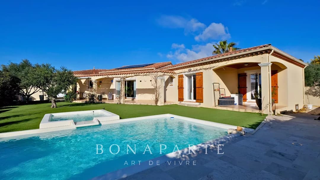 Maison plain-pied avec piscine et grand jardin à Sérignan – Un cadre de vie privilégié - Photo 3