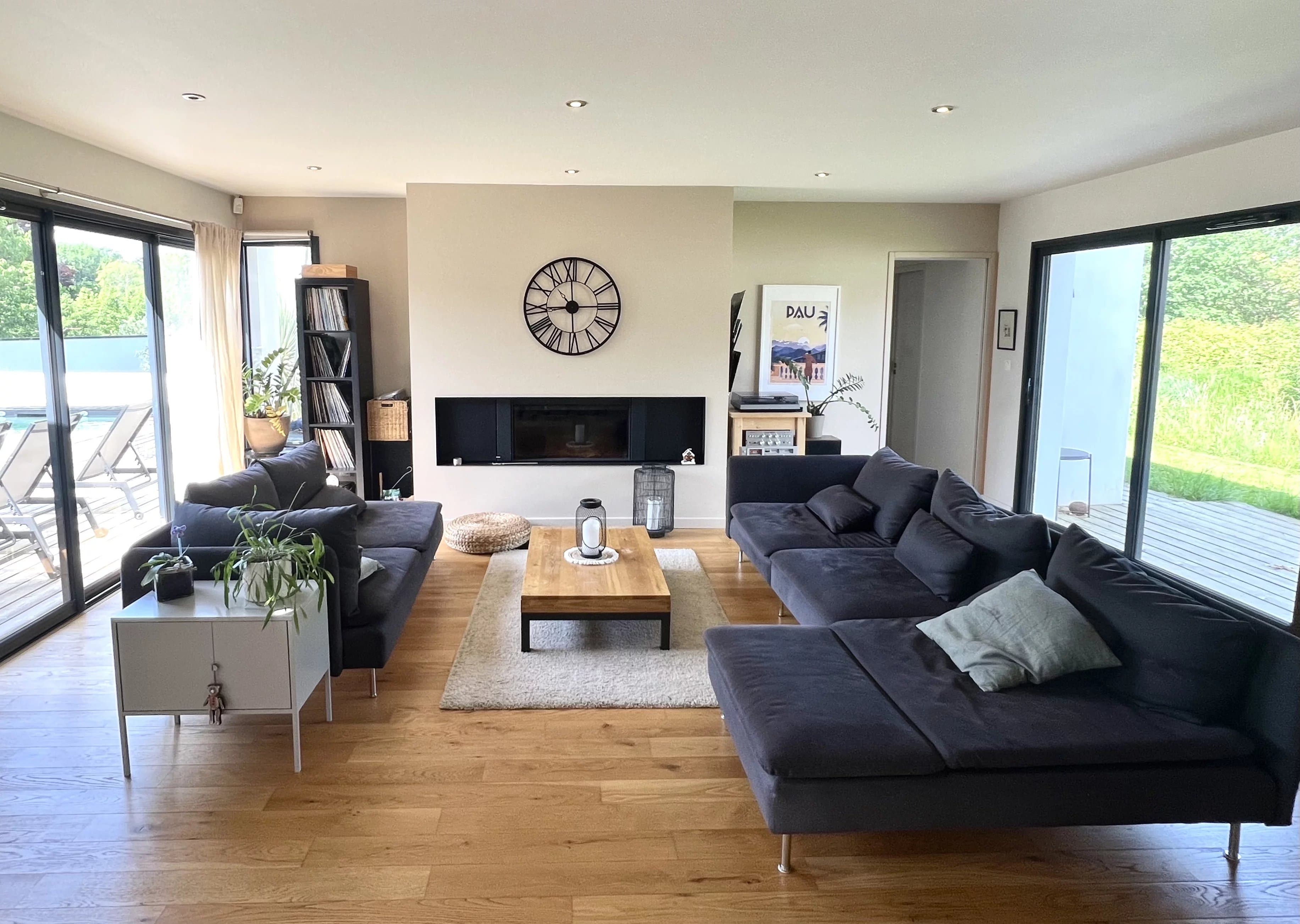 VILLA CONTEMPORAINE 2020 – 5 CHAMBRES – PISCINE CHAUFFÉE AU SEL – COTEAUX LIMITE BIZANOS – DPE A - Photo 6