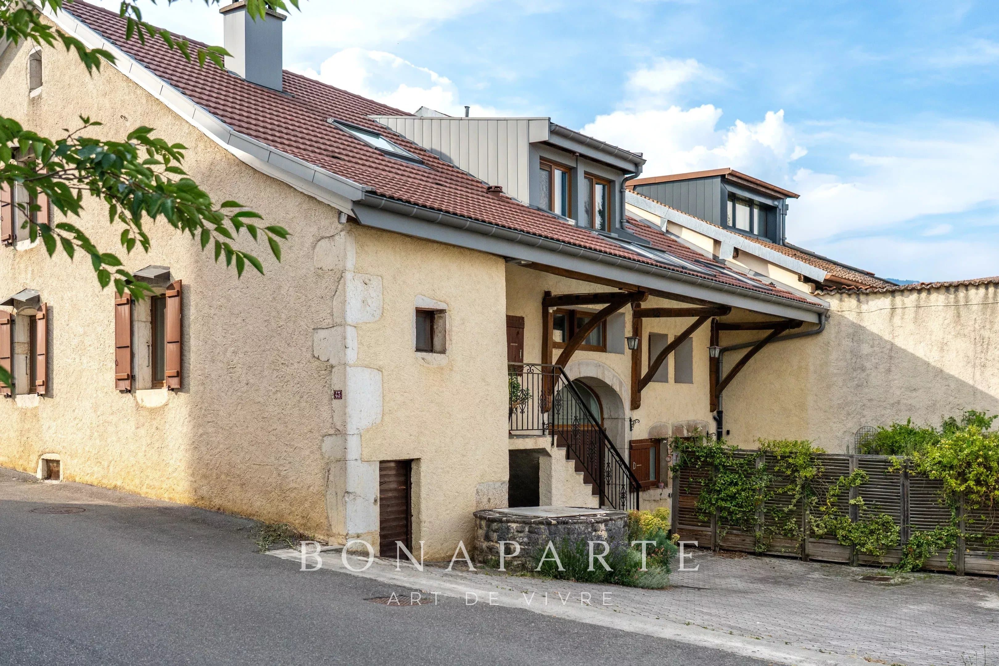 PÉRON, MAISON P7 AVEC NOMBREUSES ANNEXES, CHARME AUTHENTIQUE - Photo 16