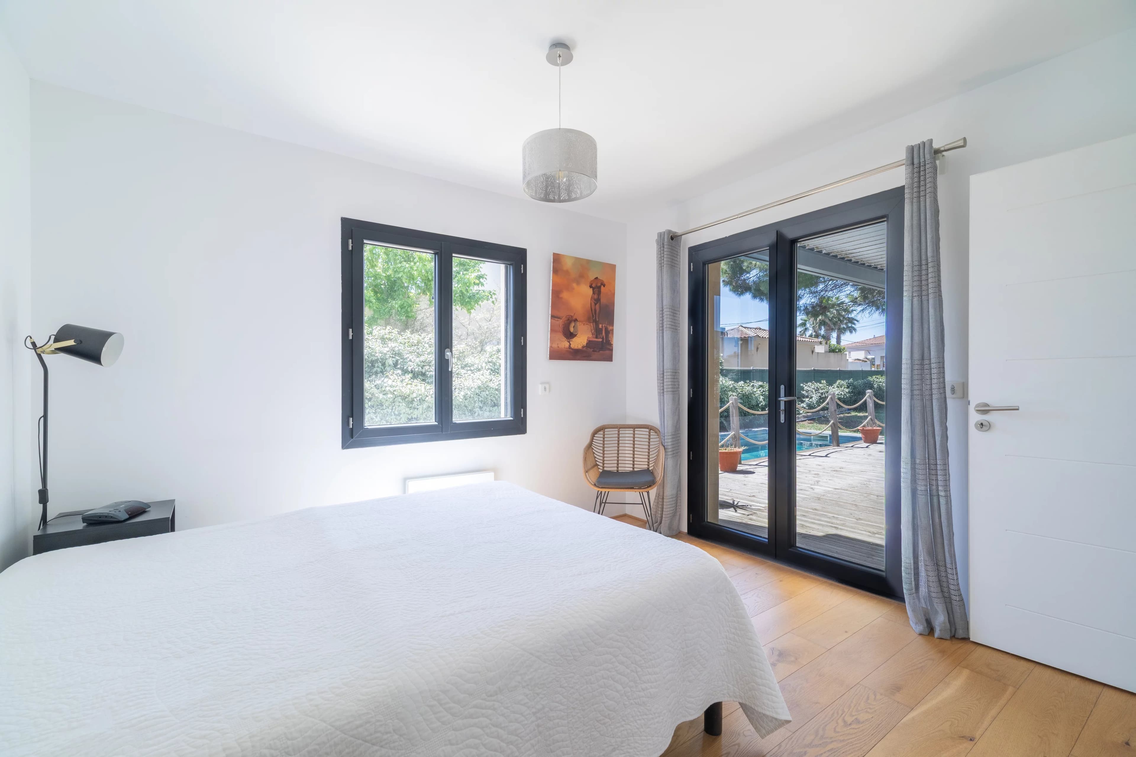 Villa contemporaine de plain-pied avec piscine à 700 m de la plage – Rochelongue, Le Grau d’Agde - Photo 8