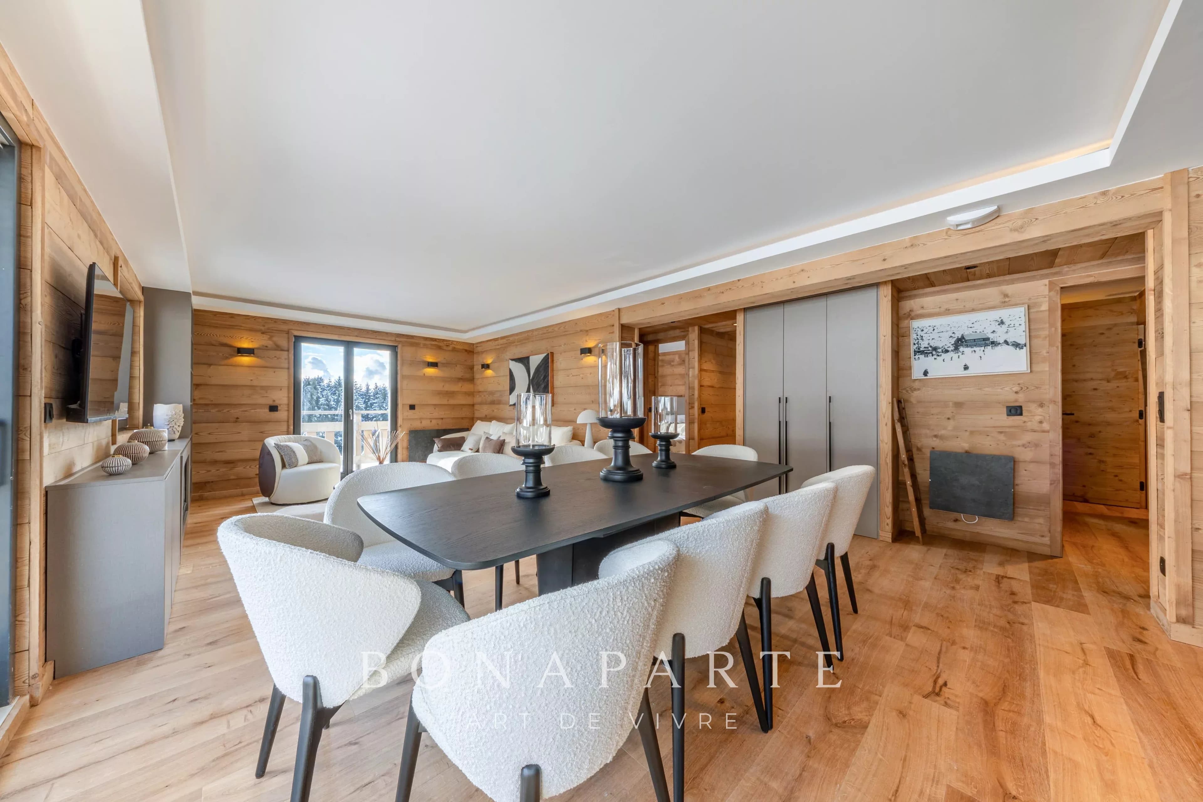 Superbe appartement meublé à Megève, 4 chambres - Photo 9