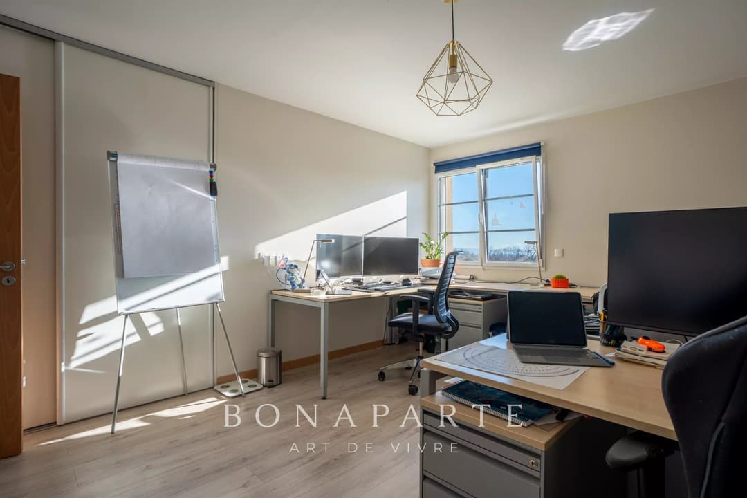 CESSY - MAISON P6 DE 240 M² - VUE PANORAMIQUE ALPES ET MONT-BLANC - Photo 14