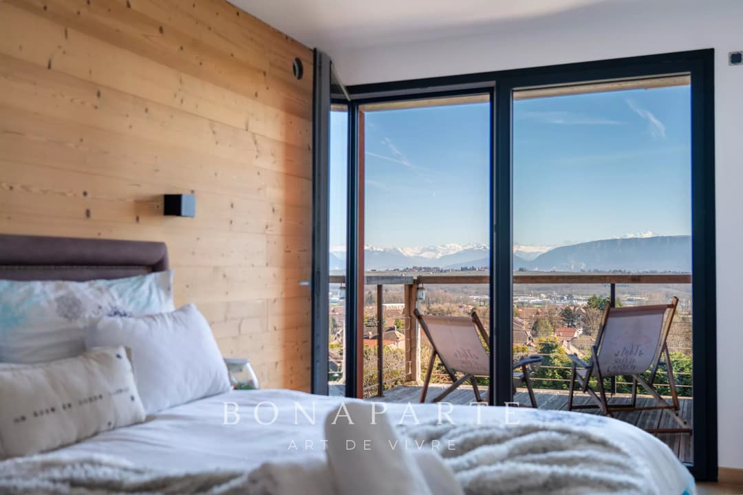 THOIRY - PROPRIETE CONTEMPORAINE - VUE SUR LES ALPES - Photo 15
