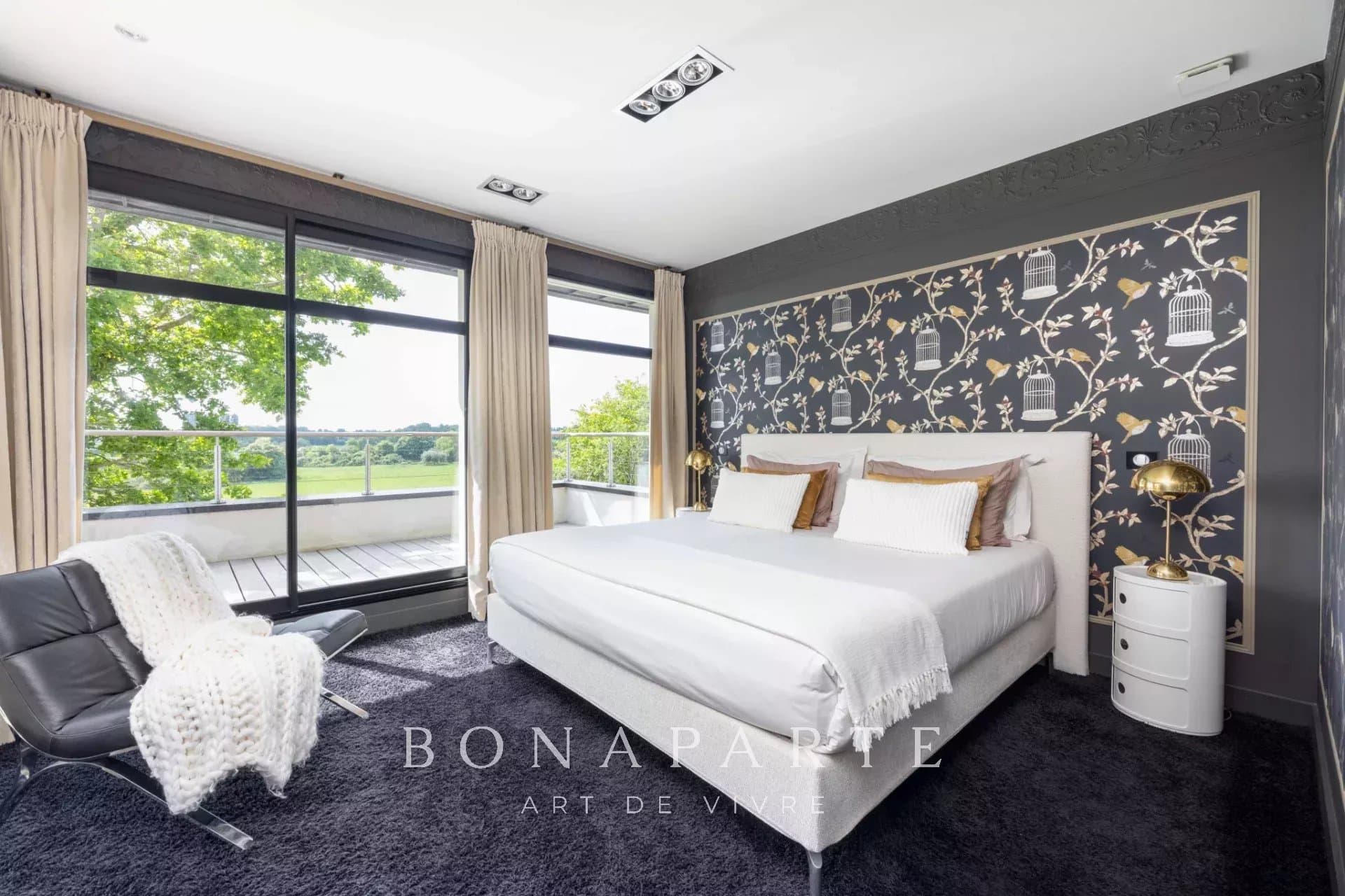 SAINT-GREGOIRE - VILLA D'ARCHITECTE D'EXCEPTION - CALME ABSOLU - Photo 13