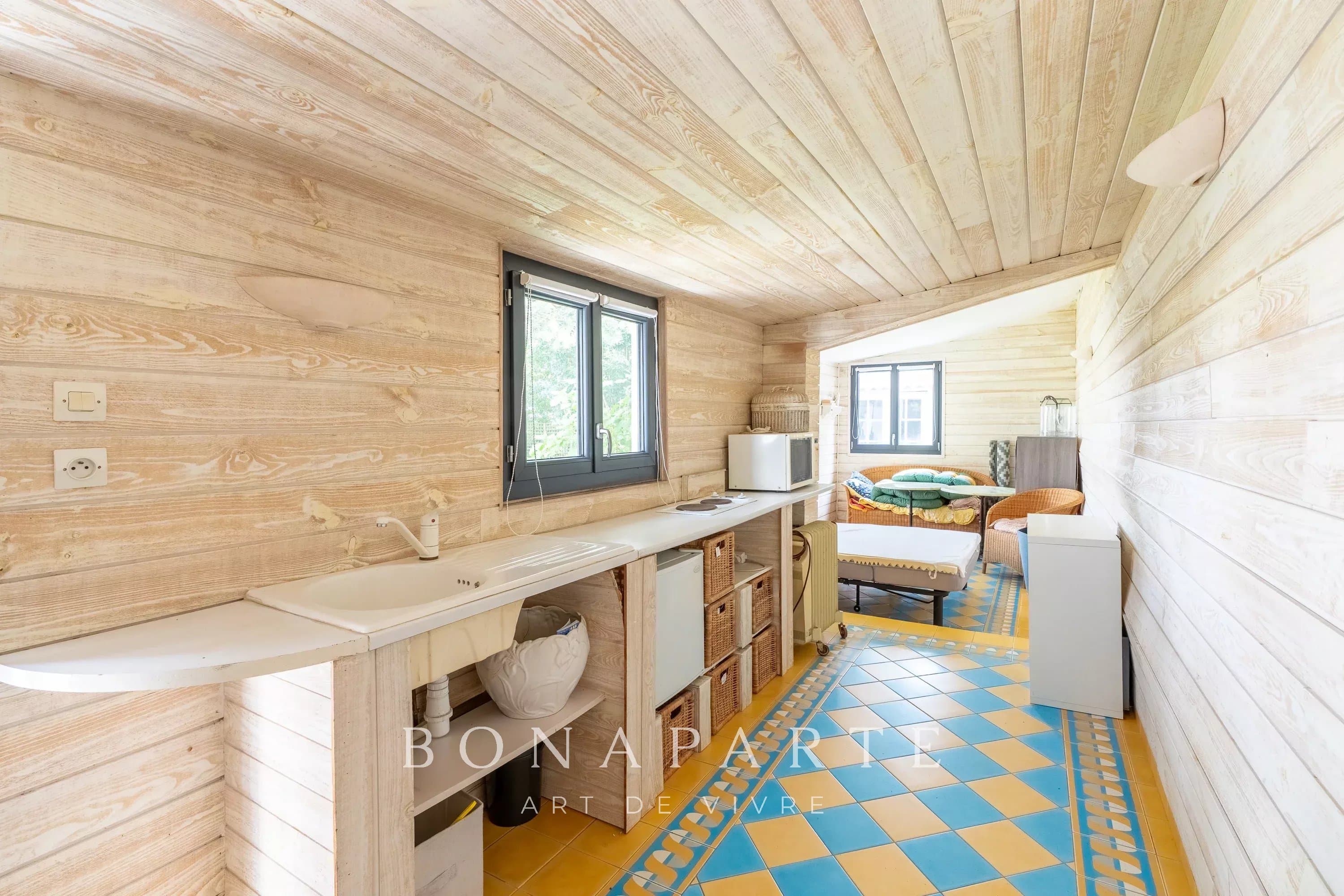 A 750M DE LA PLAGE ET 500M DES COMMERCES - VILLA BAULOISE / 3 CHAMBRES + STUDIO - Photo 13