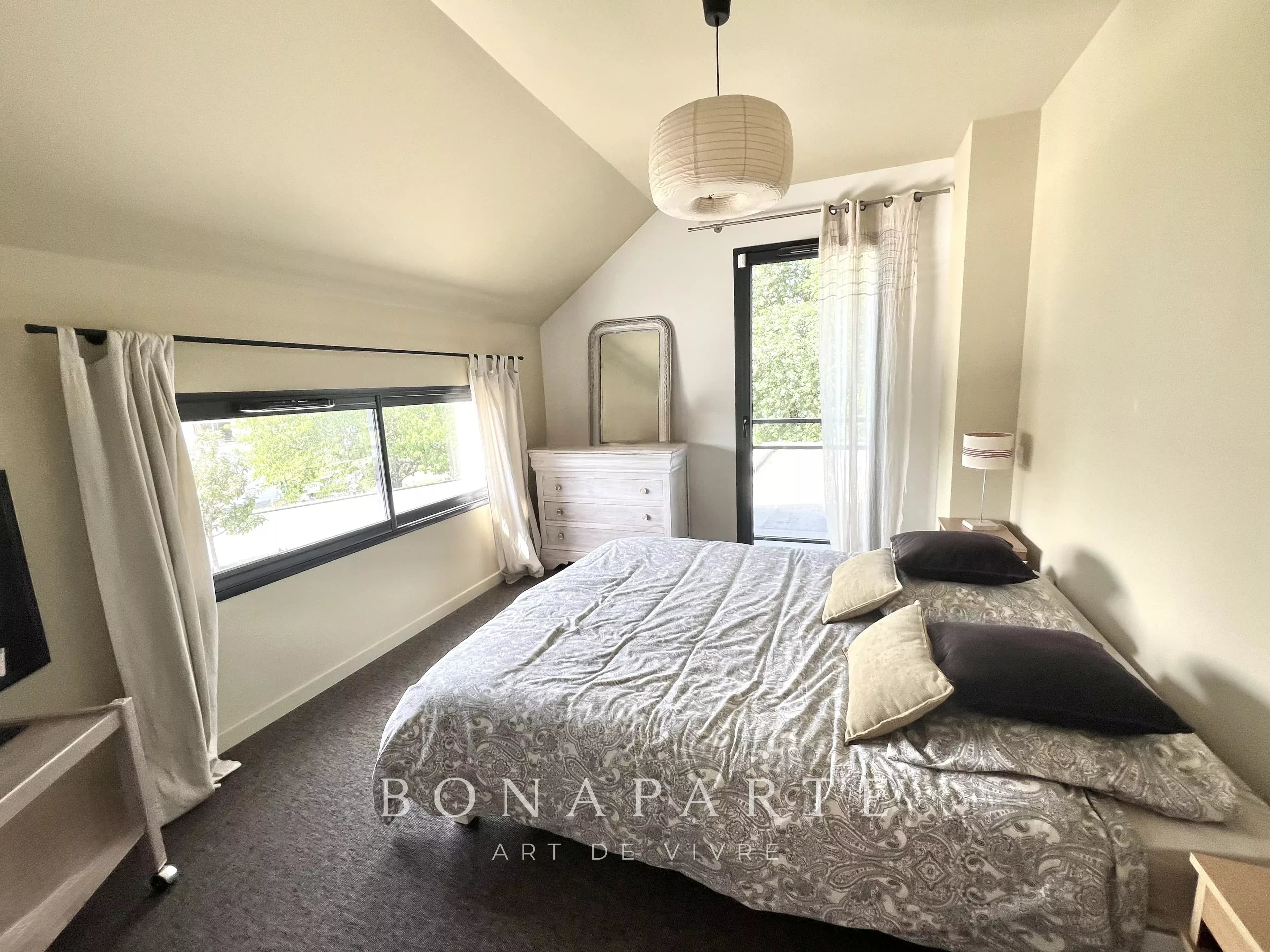 VILLA CONTEMPORAINE 2020 – 5 CHAMBRES – PISCINE CHAUFFÉE AU SEL – COTEAUX LIMITE BIZANOS – DPE A - Photo 13