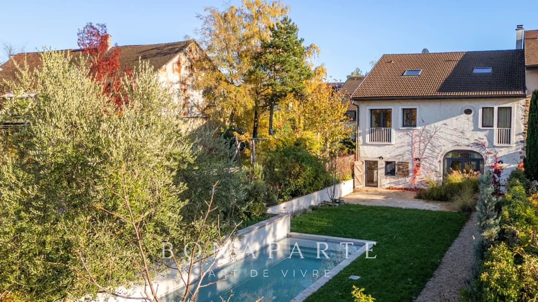 Ornex Centre - Grange rénovée avec piscine - Photo 18