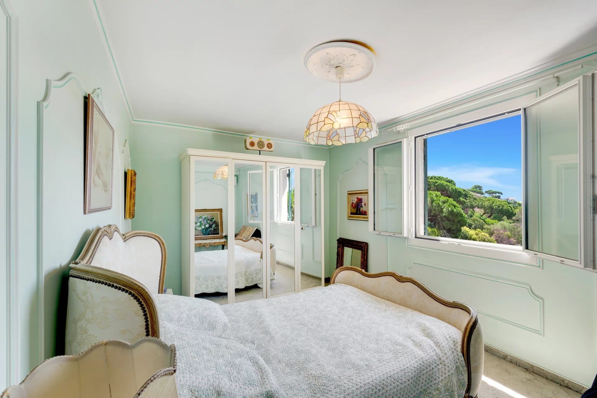 NOUVEAUTÉ CANNES - SUPERBE VILLA BELLE ÉPOQUE À LA VUE MER PANORAMIQUE - Photo 14