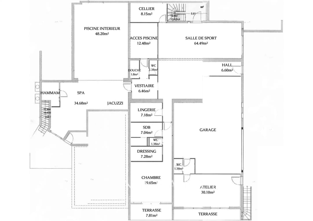 Propriété d’exception avec vue mer et espace bien-être – Saint-Gély-du-Fesc - Photo 11