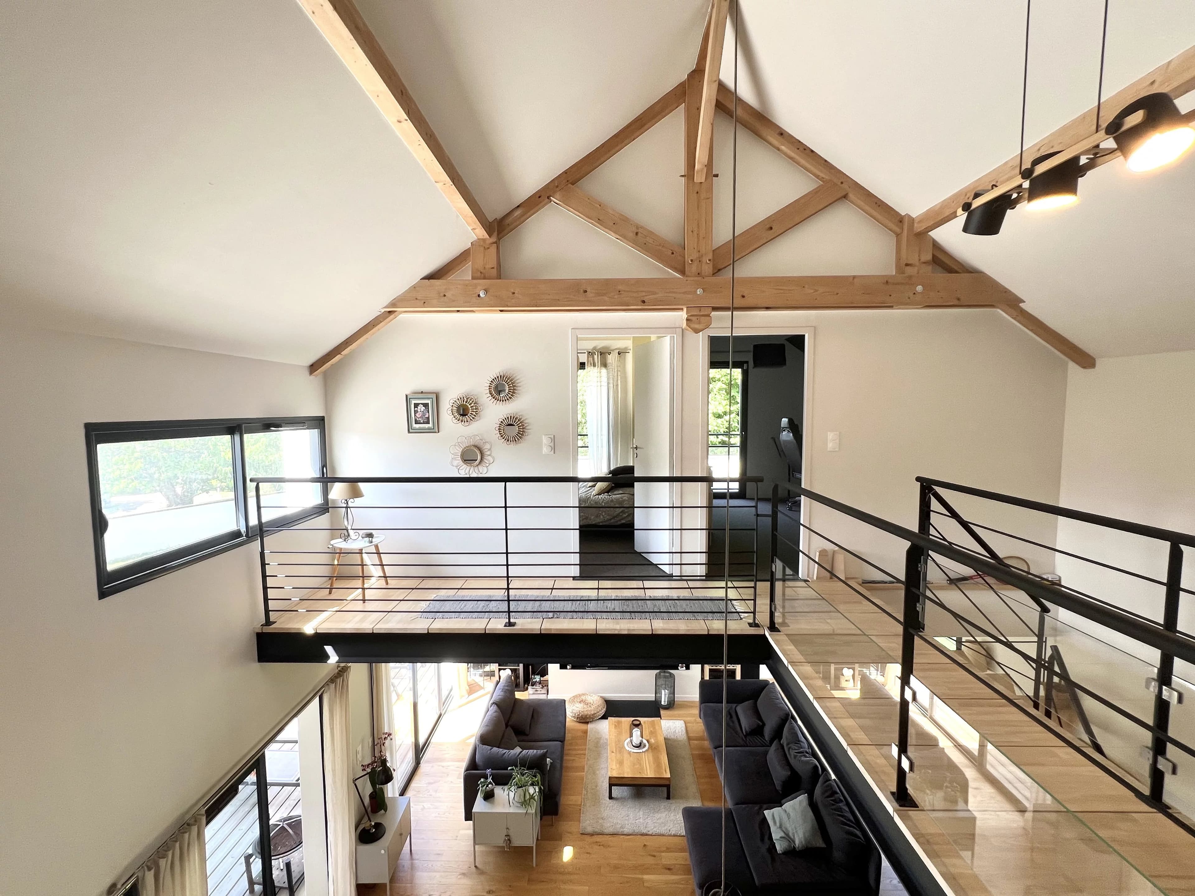 VILLA CONTEMPORAINE 2020 – 5 CHAMBRES – PISCINE CHAUFFÉE AU SEL – COTEAUX LIMITE BIZANOS – DPE A - Photo 12