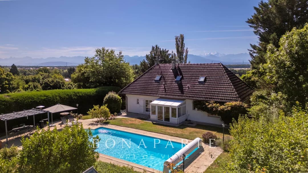 Grilly - Frontière suisse - Propriété de prestige avec vue sur le Mont-Blanc - Photo 8