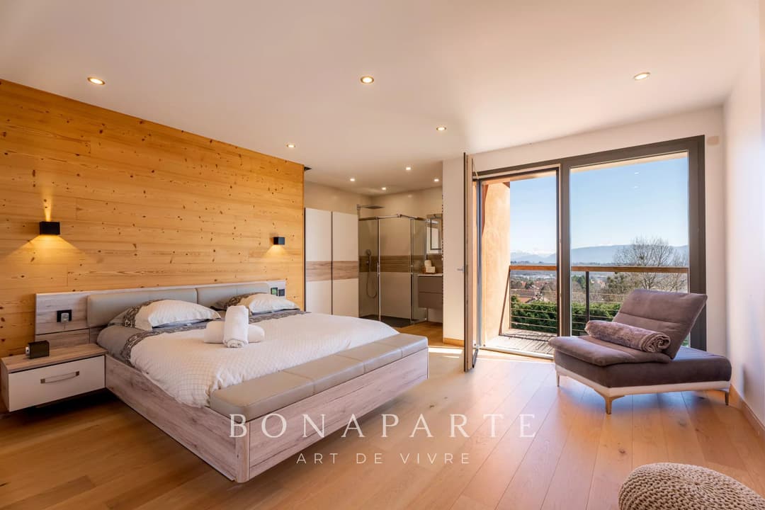 THOIRY - PROPRIETE CONTEMPORAINE - VUE SUR LES ALPES - Photo 7