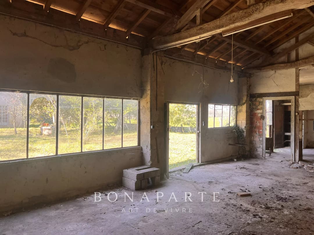 COUQUEQUES - CHATEAU DE 316 m², À RÉNOVER, À 25 MINUTES DES PLAGES OCEANES - Photo 7