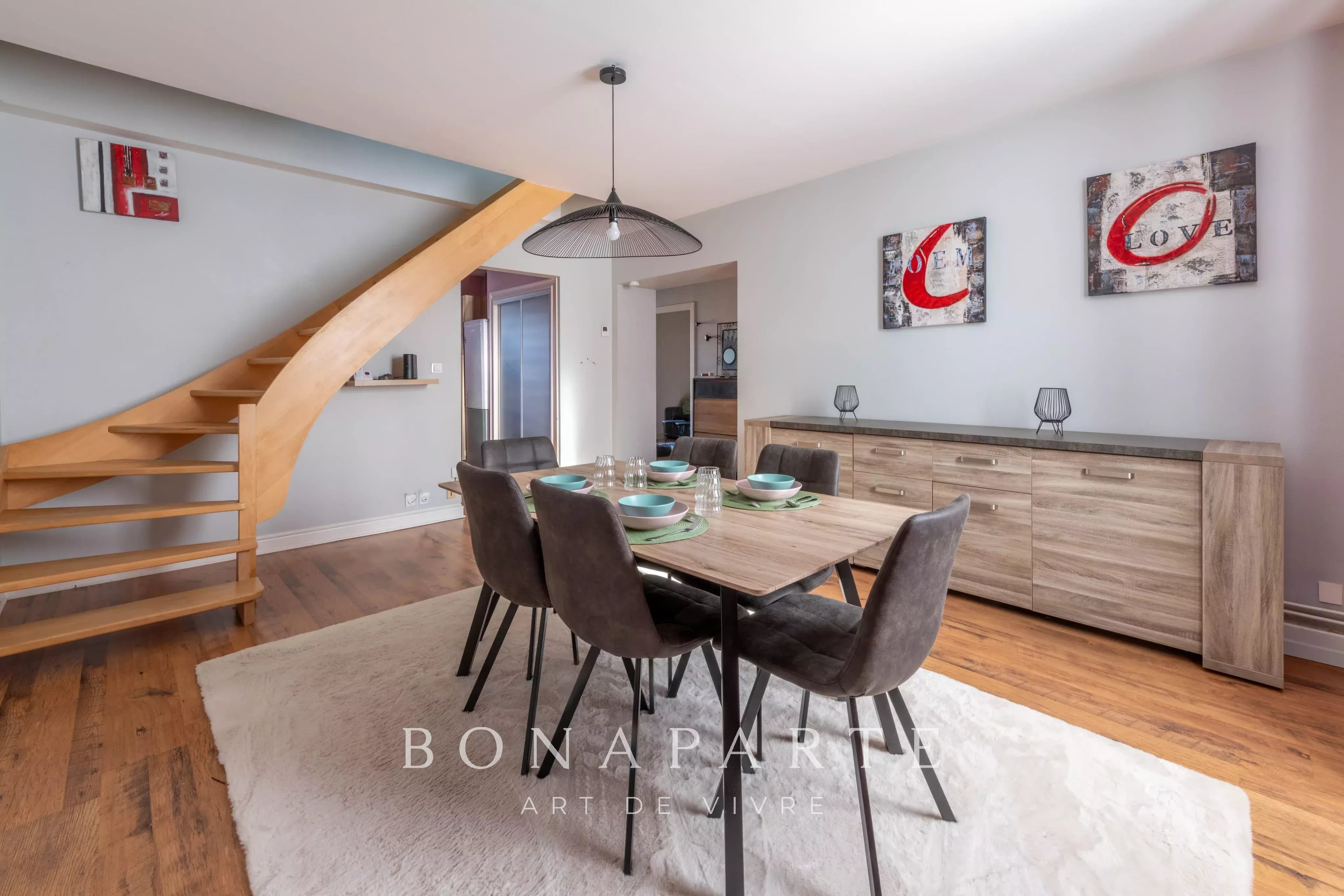 ROANNE - BRIGHT 3-BEDROOM APARTMENT - TERRACE AND CELLAR