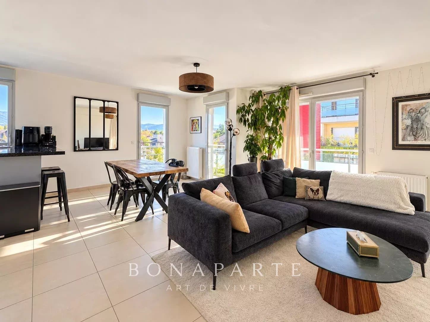 SÉGNY - T3 DE 90 M² - POSSIBILITÉ D'UNE TROISIÈME CHAMBRE - Photo 3