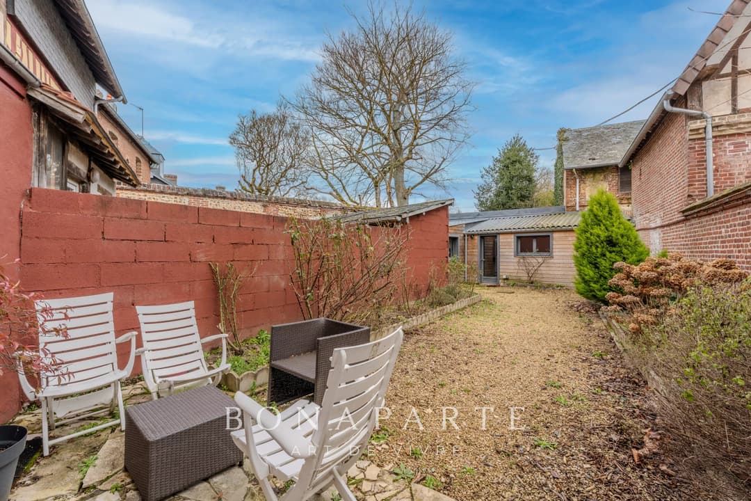 PONT L'EVEQUE - MAISON DE VILLE - COUR PAYSAGEE - Photo 13