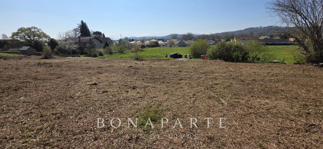 ARESSY / BIZANOS – TERRAIN CONSTRUCTIBLE – IMPASSE AU CALME ABSOLU & VUE PYRÉNÉES - Photo 2